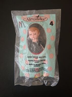 2004 McDonald's Toy - Mickey Mouse Boy Doll - Madame Alexander - Sealed